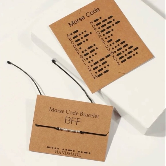 BFF Morse Code Bracelet - Picture 2 of 3